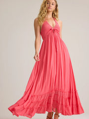 August Halter Maxi Dress