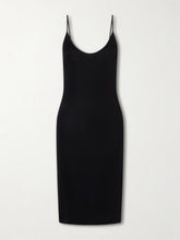 Jersey midi dress