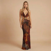 Sienna Beaded Maxi Dress