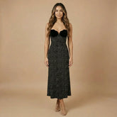 Isadora Polka Dot Midi Dress