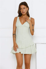 Honeyfields Mini Dress Sage