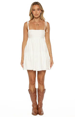 Esther White Mini Dress