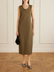 Regi organic cotton midi dress