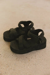 Seychelles Serenade Platform Sandals in Black FINAL SALE