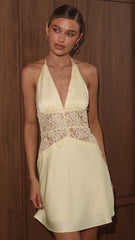 Kiana Mini Dress - Yellow