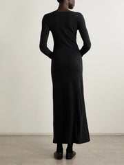 Mavy knitted midi dress