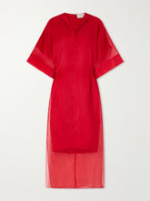 The Zuri silk-organza midi dress