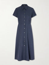Belted pleated satin midi dress