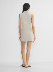 Softly structured blazer dress