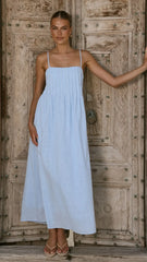 Stayla Maxi Dress - Powder Blue