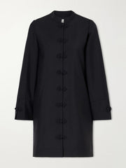 Wool and mohair-blend midi dress