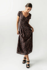 Kennedy Abstract Maxi Dress FINAL SALE