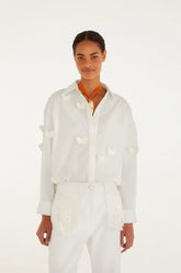 Off-White Butterflies Blouse