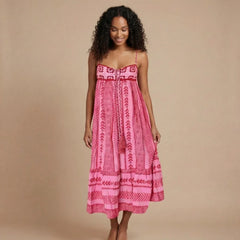Sienna Smocked Midi Dress