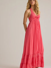 August Halter Maxi Dress