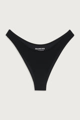 Dove Terry Classic Bikini Bottom - Black