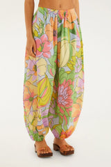 Multicolor Spring Affair Balloon Pants