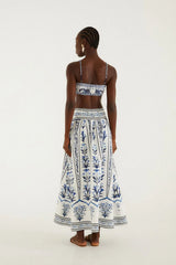 Off-White Flowers Arch Maxi Skirt