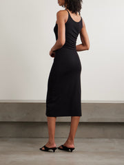 Jersey midi dress