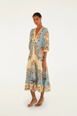 Butter Yellow Boho Beauty Maxi Dress