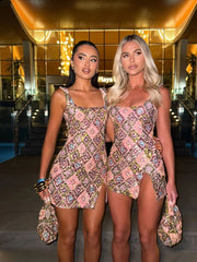 Isla Sequin Mini Dress