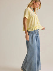 Gracely Babydoll Top