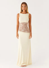 Lucinda Maxi Dress - Yellow