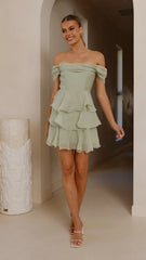 Lanelle Mini Dress - Sage