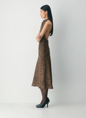 Audience Satin Halter Dress