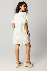Jenny Striped Babydoll Dress FINAL SALE