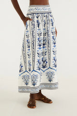 Off-White Flowers Arch Maxi Skirt