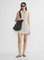 Softly structured blazer dress