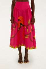 Pink Maxi Skirt