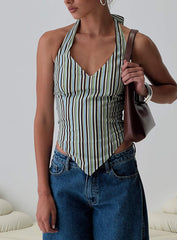 High Gear Halter Top Multi