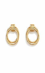 Adela Earrings - Drop Earrings in Gold
