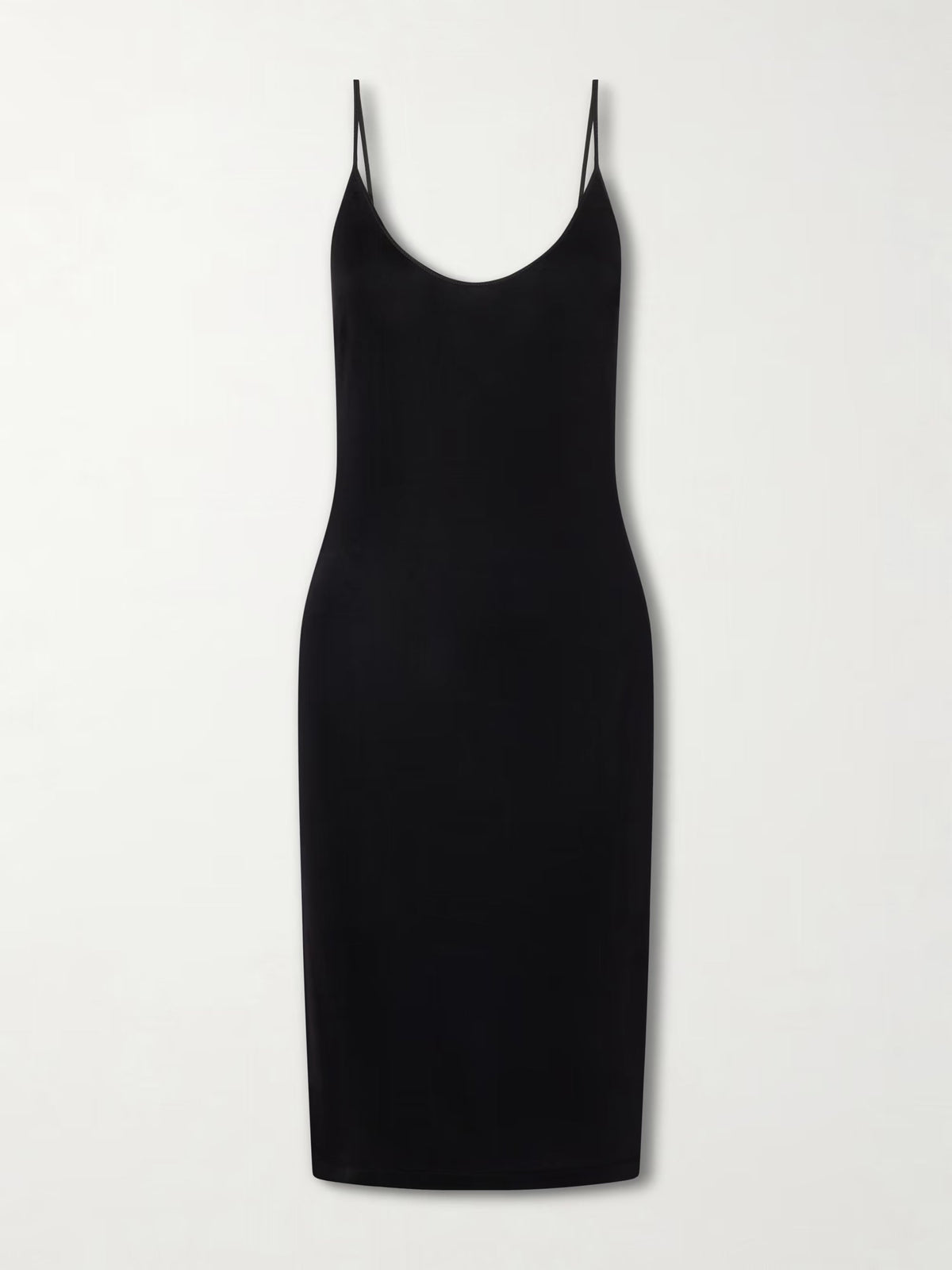 Jersey midi dress
