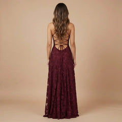 Floral Lace Maxi Dress