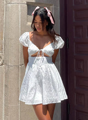 Caria Mini Dress White