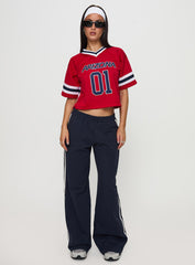 U of A Football Jersey Red