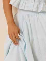 Matilda Stripe Midi Skirt