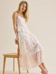 Alicia Floral Lace Maxi Dress