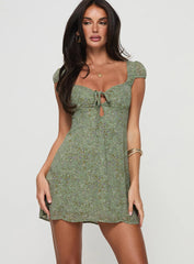 Alora Mini Dress Green