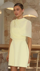 Zahni Mini Dress - Yellow