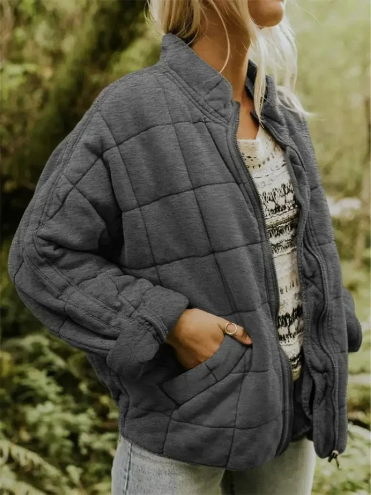 Jane Quilted Jacket Woman – Warm, Comfortable & Modern Style Winter Autumn