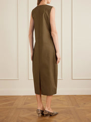 Regi organic cotton midi dress
