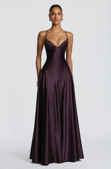 Asterin Maxi Dress - Plum