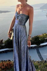 Aurelia Twist Maxi Dress