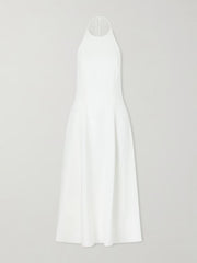 Neolia linen midi-dress