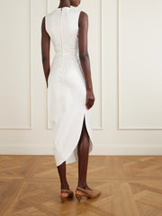 Zafira cotton-jersey midi dress