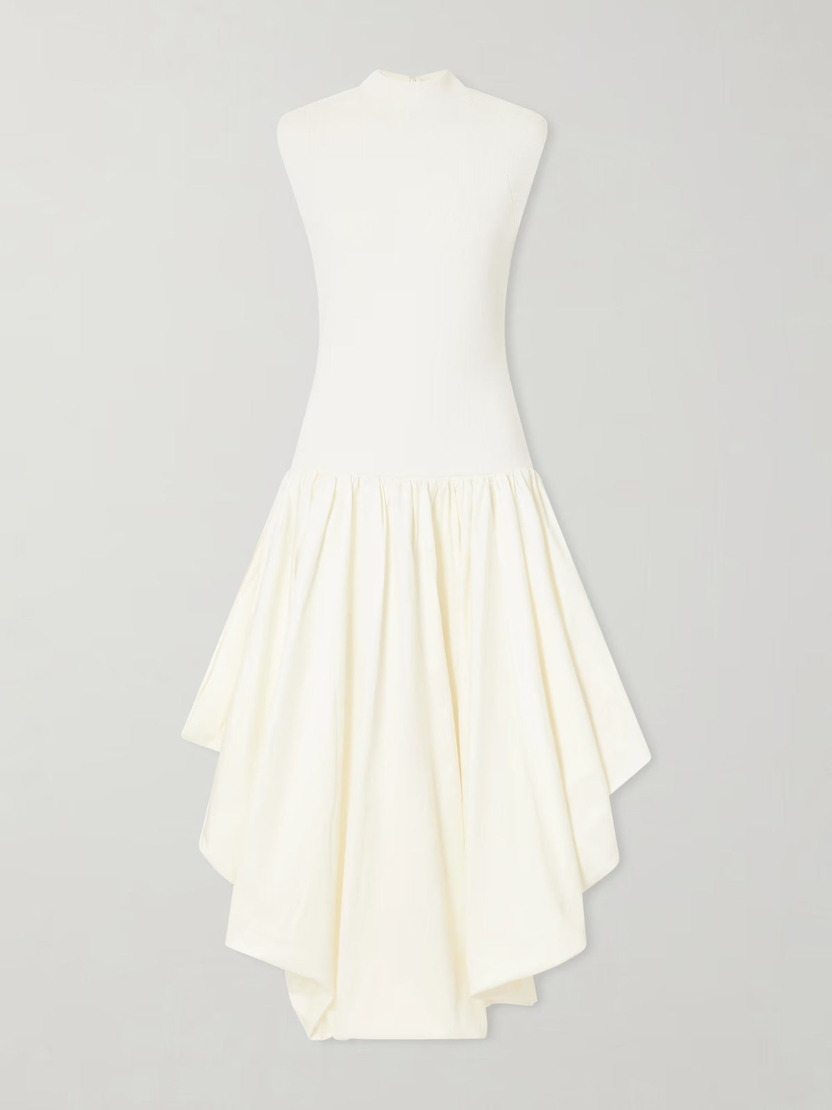 Venetia satin midi dress